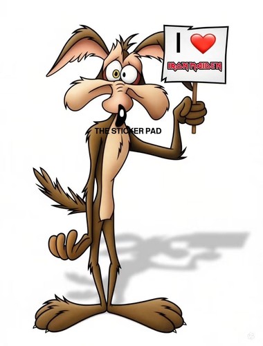 Sticker taz love iron - -,