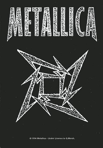 Metallica aufkleber sticker - metallica,