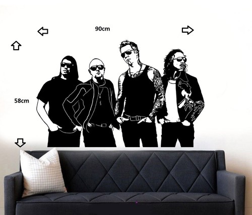 Metallica rock band - rock, wandbild