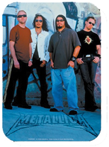 Metallica band aufkleber - metallica,