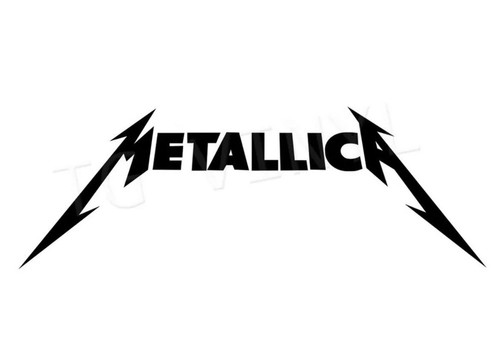 Metallica vinyl aufkleber - vinyl,