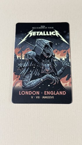 Metallica m72 european tour - european,