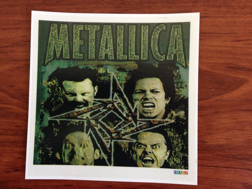 Metallica aufkleber - metallica,