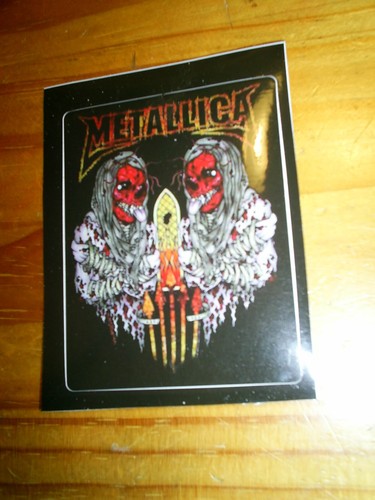 Metallica aufkleber im - metallica,
