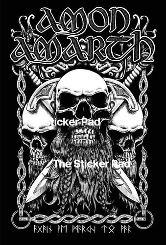 Sticker amon amarth - art,