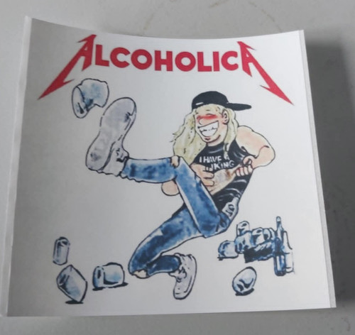 Alcoholica aufkleber - alcoholica, 10