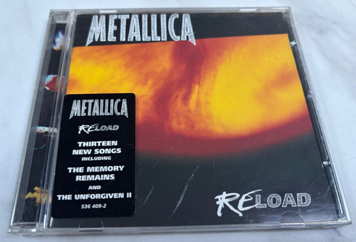 Metallica promo sticker - promo,