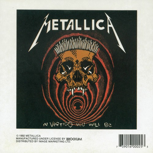 Metallica vertigo sticker - vertigo,