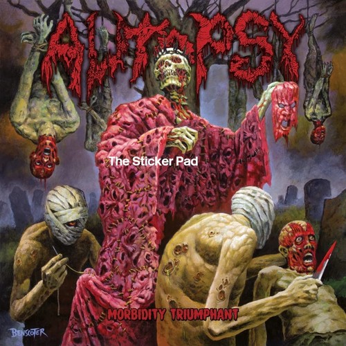Sticker autopsy morbidity - autopsy,