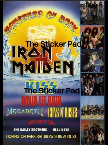 Sticker donington monsters - -,