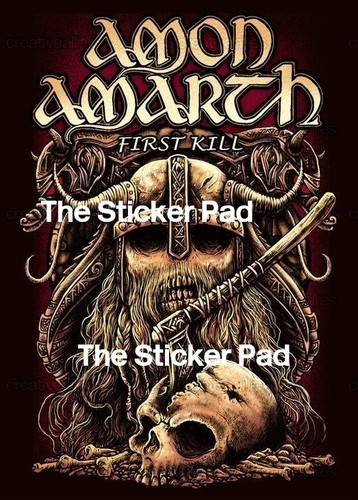Sticker amon amarth - art,