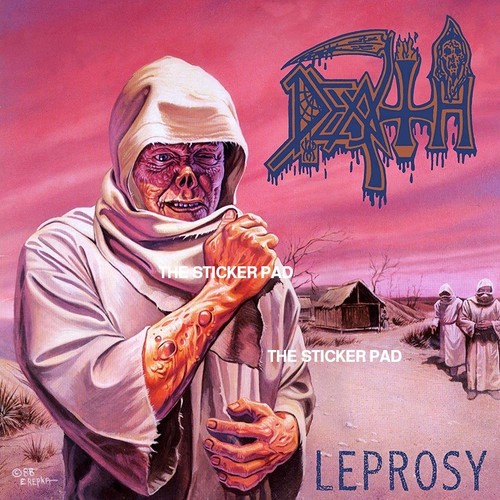 Sticker death leprosy - sticker,