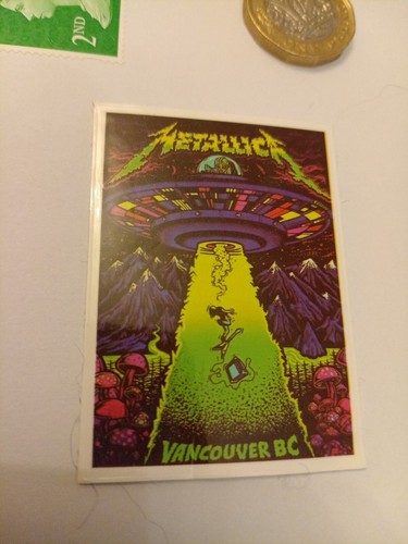 Metallica sticker guitar case - metallica,