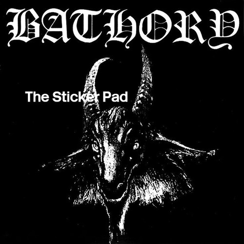 Sticker bathory black - sticker,