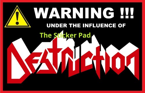 Vinyl sticker destruction - vinyl,
