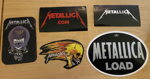 Metallica official sticker - official,