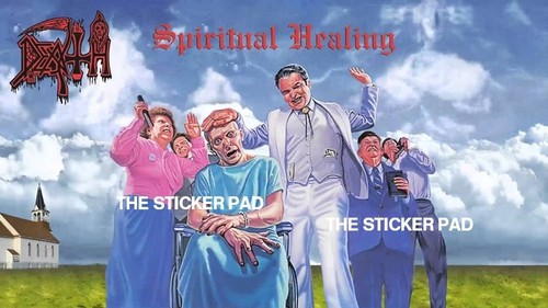 Sticker death spiritual - sticker,