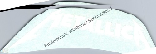 Originalaufkleber metallica - originalaufkleber,