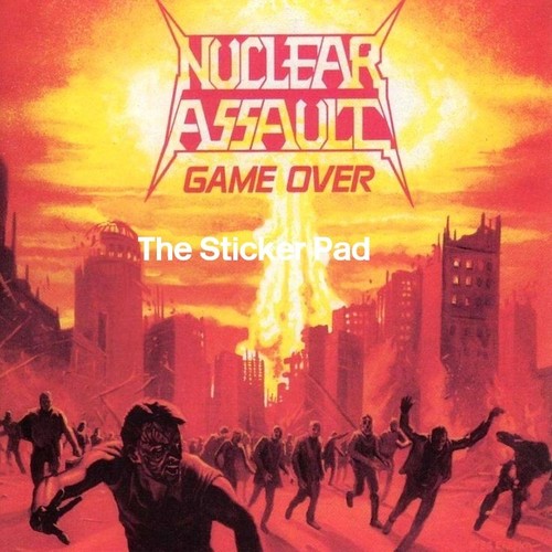 Sticker nuclear assault - sticker,