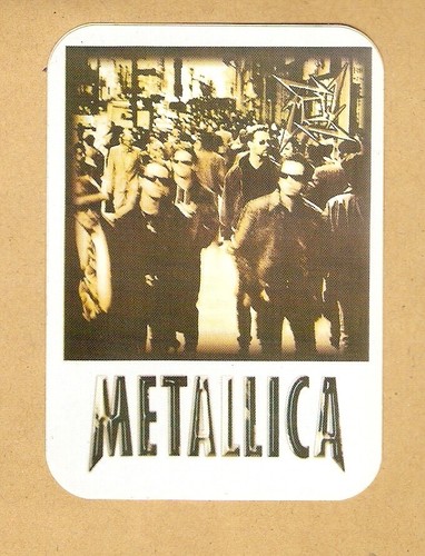 Metallica aufkleber sticker - metallica, aufkleber/sticker