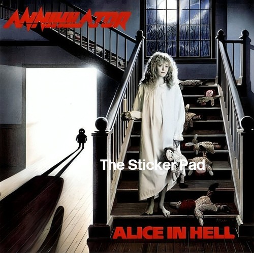 Sticker annihilator alice in - sticker,