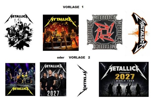 Metallica aufkleber - metallica,