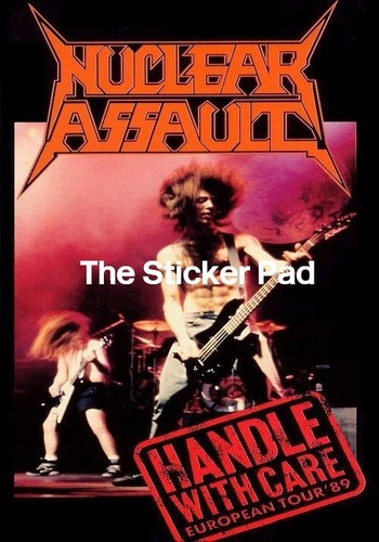 Sticker nuclear assault - sticker,