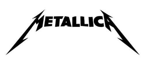 Metallica vinyl aufkleber - 2x,